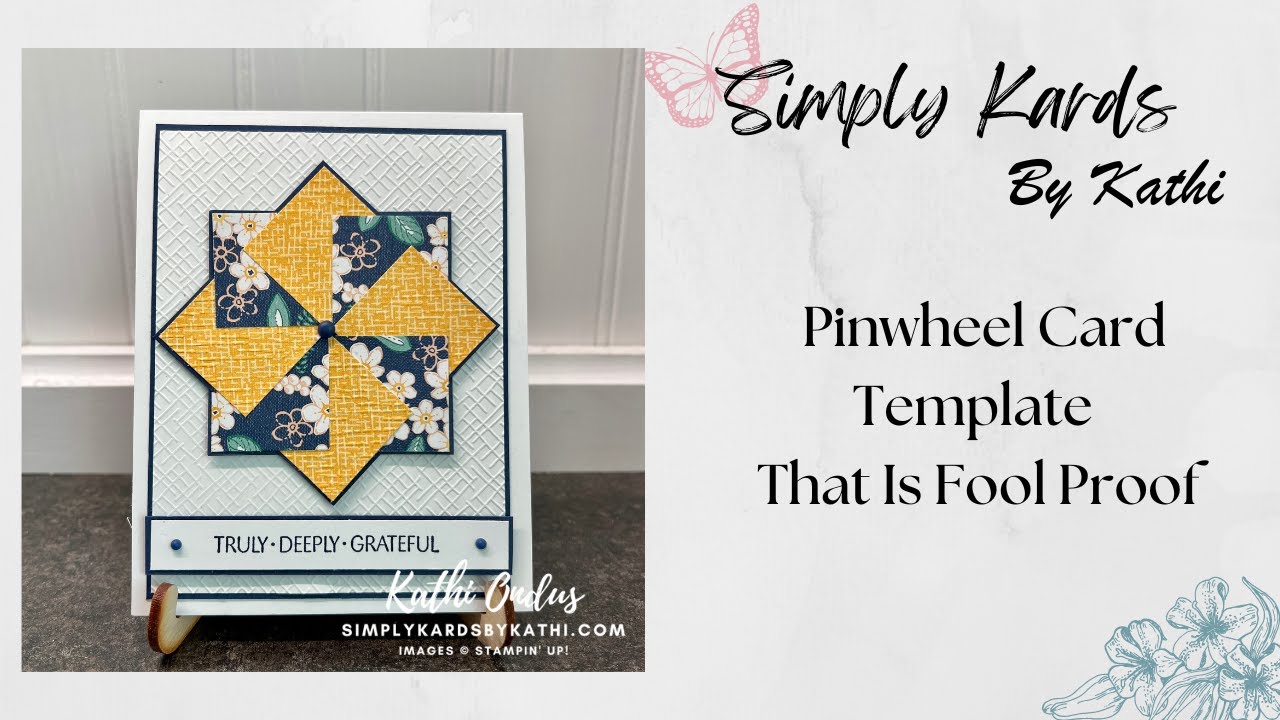 Pinwheel Card Template That Is Fool Proof