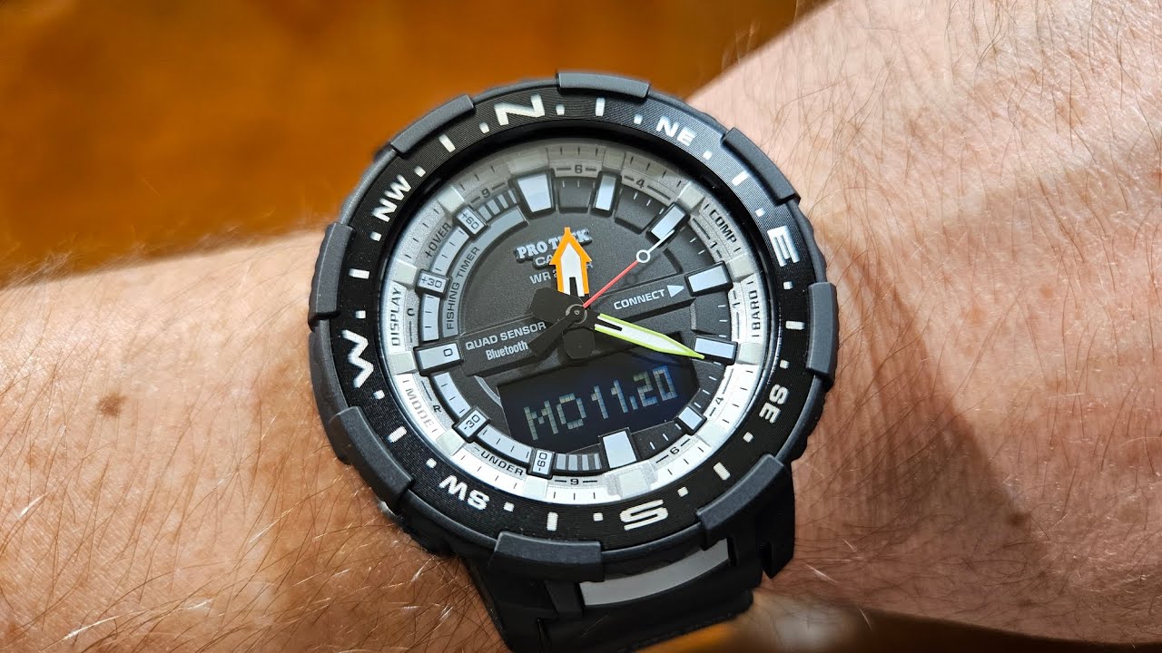 Casio Pro Trek PRT-B70BE-1JR NIGHT FISHING - unboxing, recenzja, porównanie i przymiarka [PL]