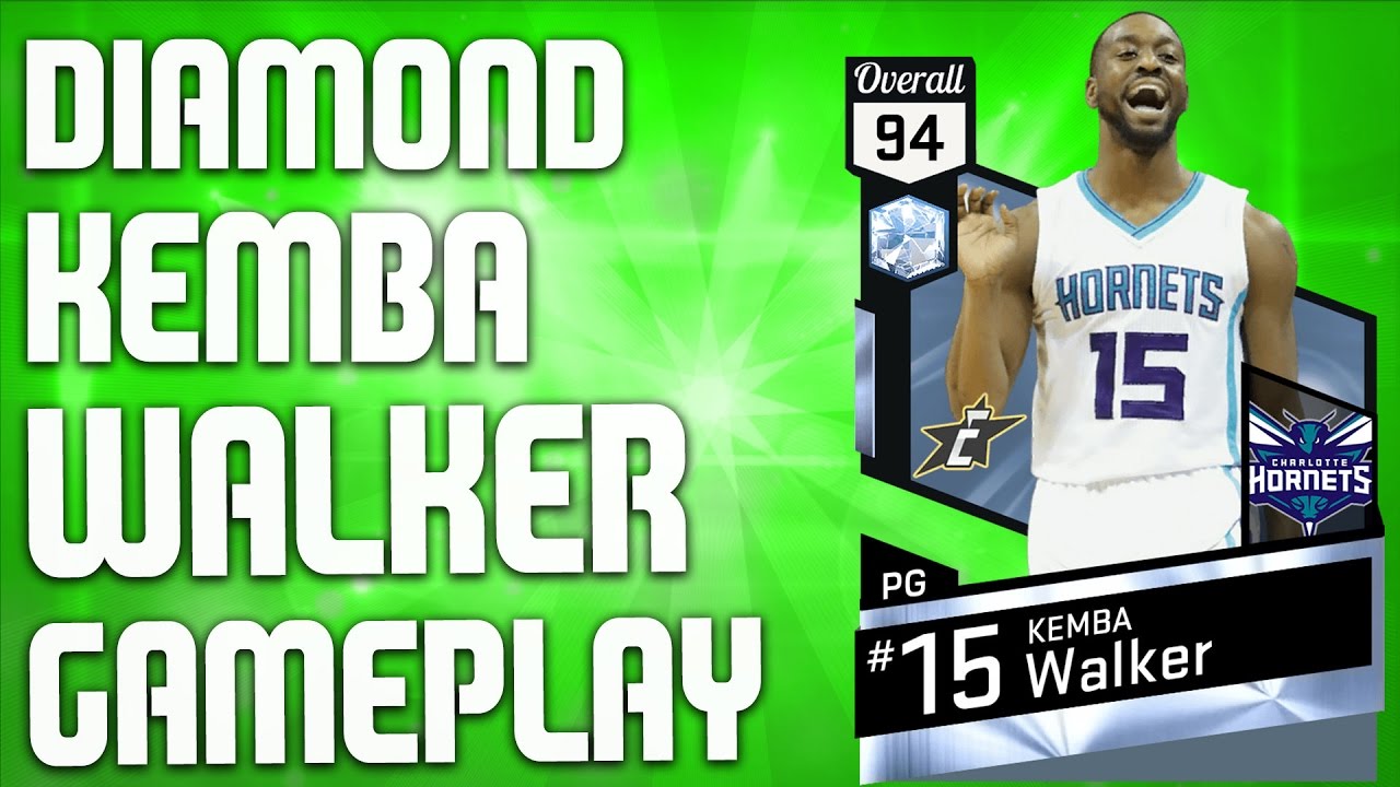 NBA 2K17 MyTeam Gameplay - Diamond Kemba Walker Gameplay - My Best Squad