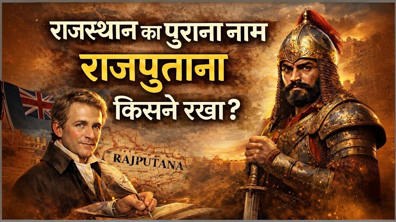 ⚔️Rajputana Name Kisne Rakha !! राजस्थान का पुराना नाम राजपुताना किसने रखा !! History Of Rajputana 