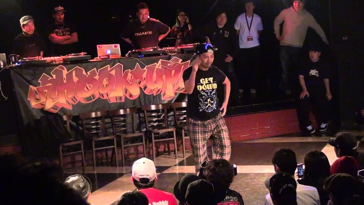 HOOK UP POP 2013.4.19【JUDGE SOLO】GUCCHON ( Co-Thkoo / Fab 5 Boogz )