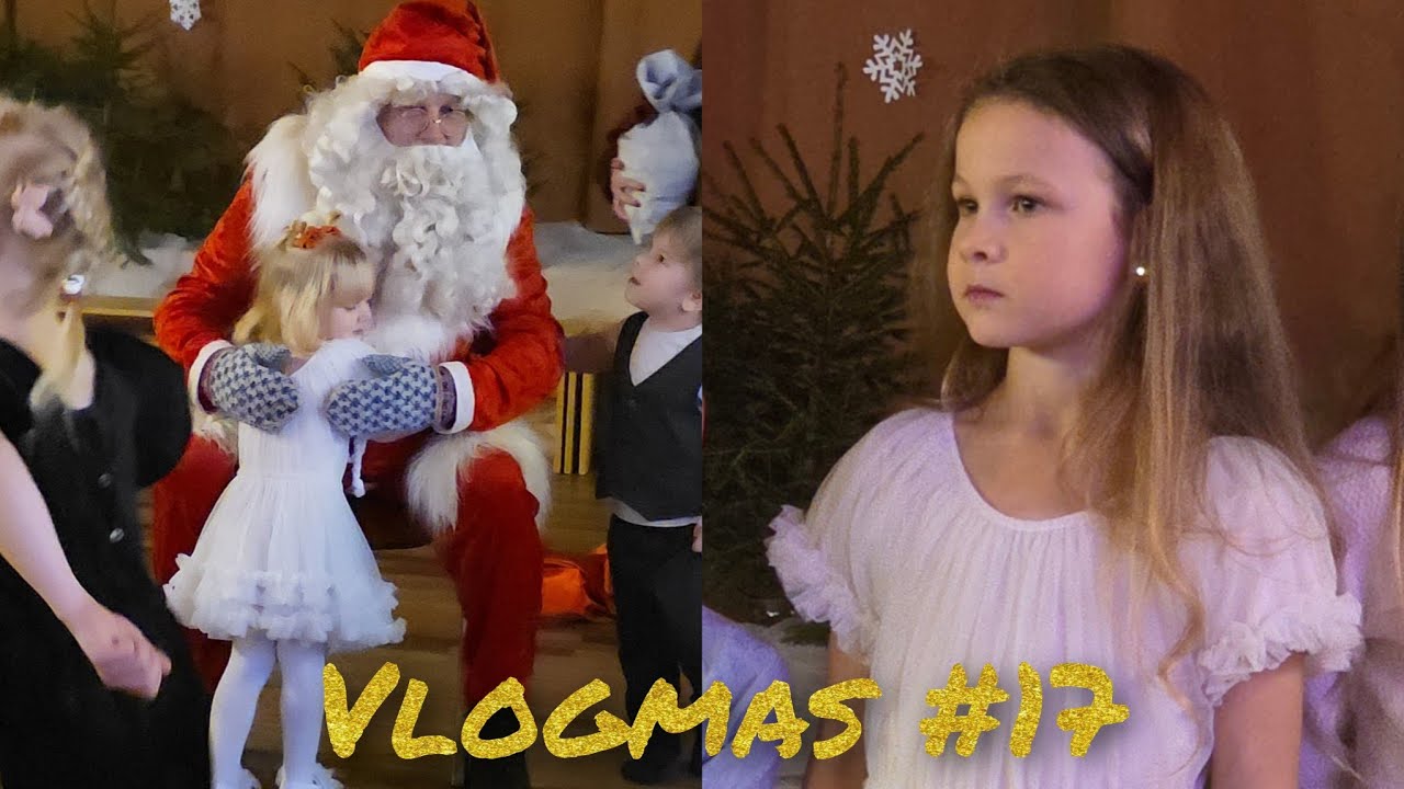Lasteaia jõulupidu 🎄 | Vlogmas #17 🎄