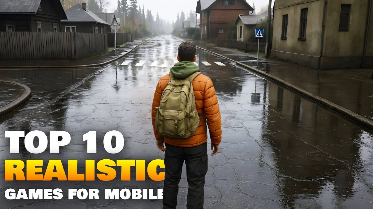 Топ-10 реалистичных игр для Android/iOS 2026 | Лучшие игры с ВЫСОКОЙ ГРАФИКОЙ для Android