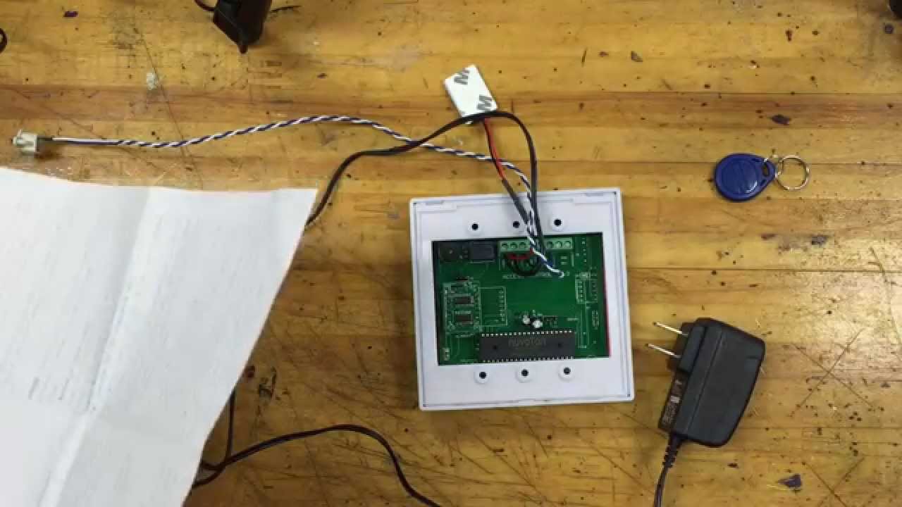 AD2000-M wiring explained - RFID
