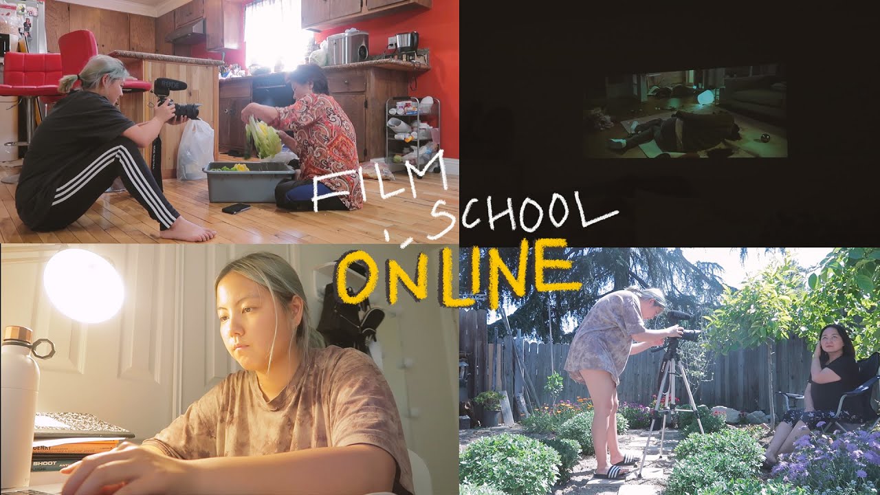 what online film school looks like 🎞🎥 *finals week* | Chapman University (Dodge College)