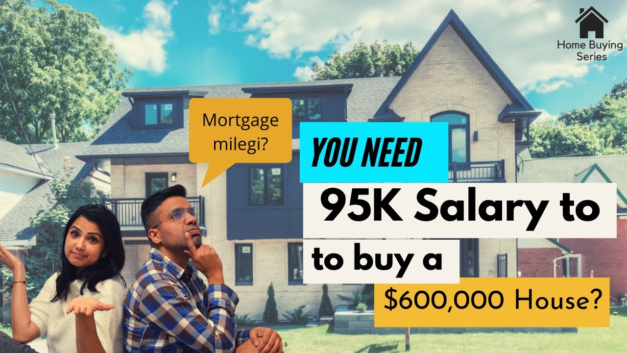 Is your Salary enough to buy a $600,000 House in Canada? | How you can qualify for a Mortgage?