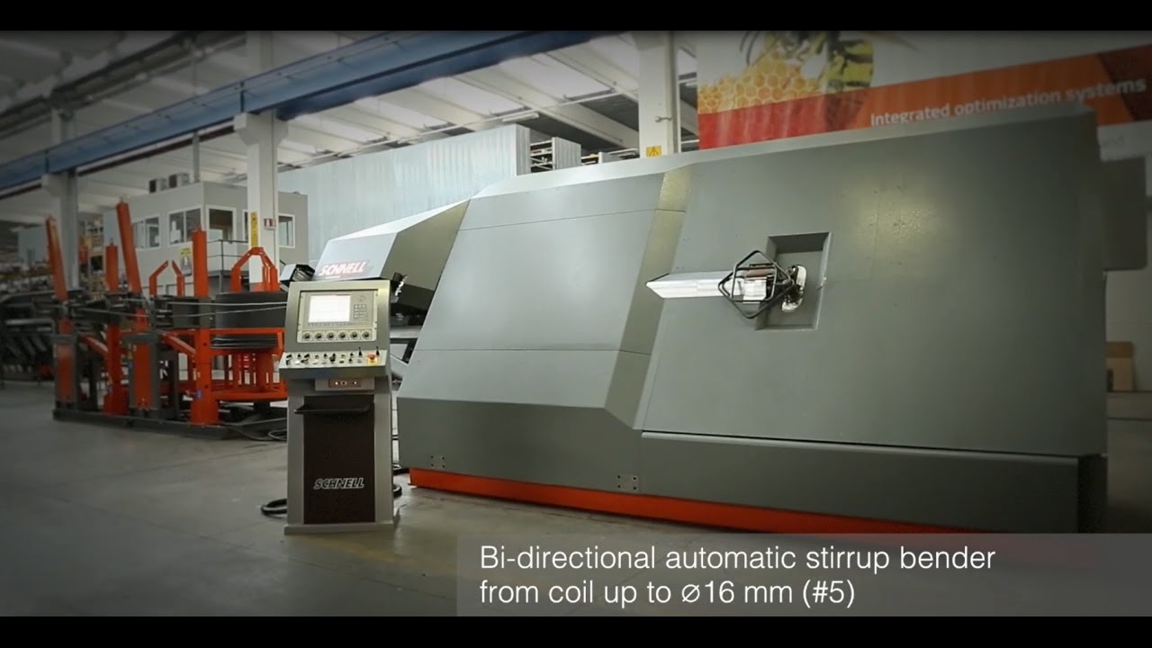 COIL 16 - Automatic Stirrup Bender - Schnell Spa