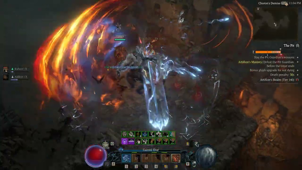 Diablo 4 S10 Spiritborn Pit140 13:38 Clear