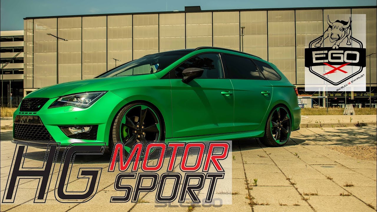 Seat Leon 5F 1.8T ST | HG Motorsport EGO X Klappenabgasanlage