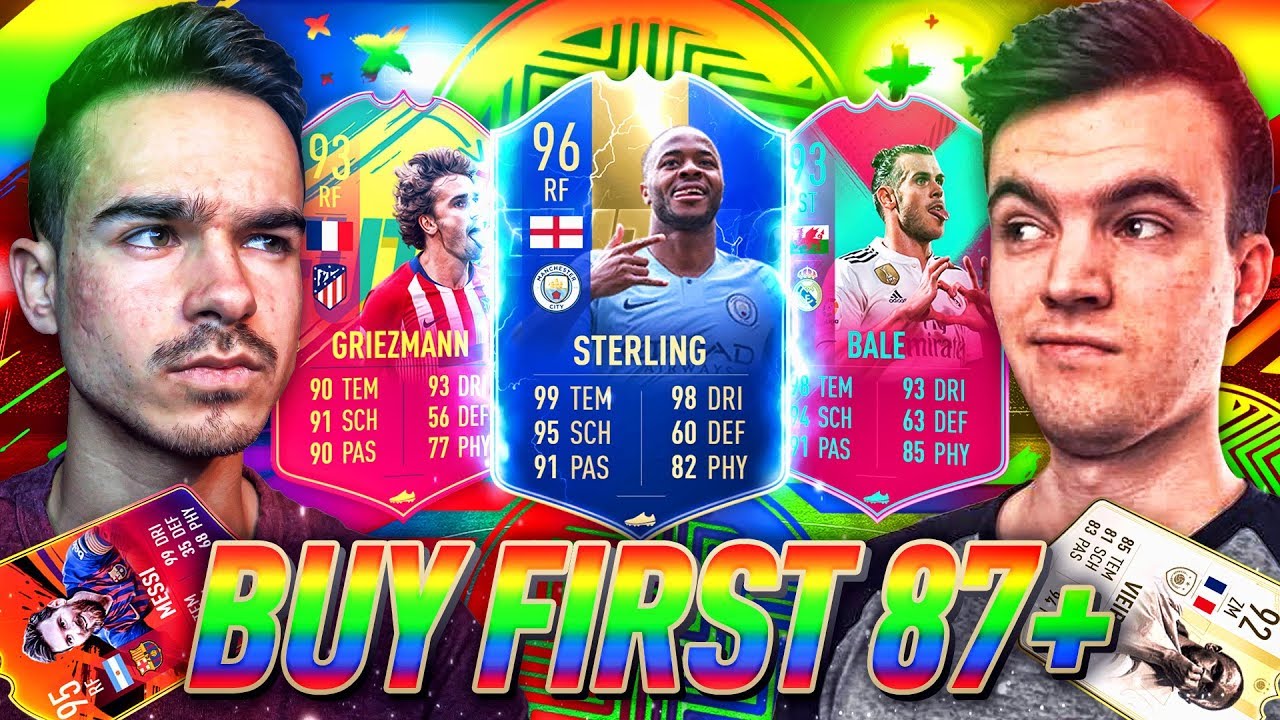 FIFA 19 : STERLING 96 TOTS BUY FIRST SPECIAL CARD !!  😱🔥