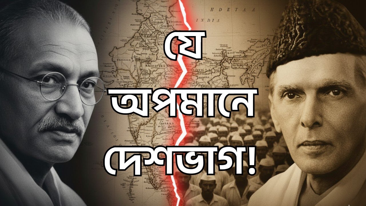 যে অপমানে ভারত ভাগ হলো: কংগ্রেস থেকে জিন্নাহর বিদায়ের গোপন ইতিহাস | Jinnah vs Gandhi