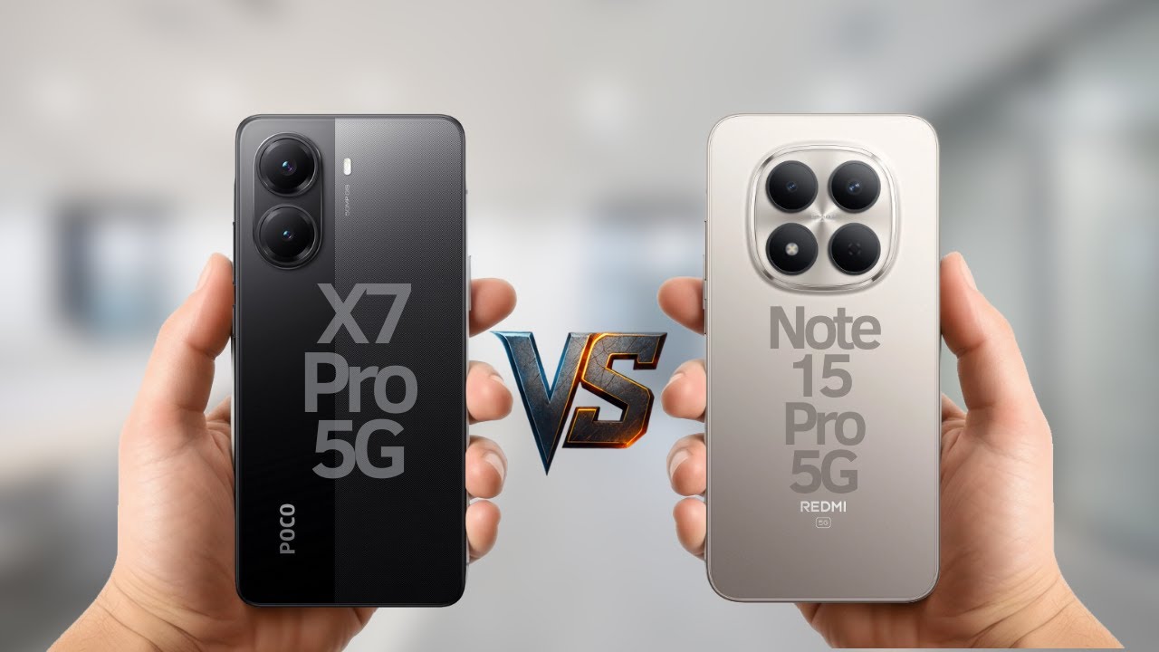 POCO X7 Pro 5G vs Redmi Note 15 Pro 5G Which one is the BEST? (Comparison)