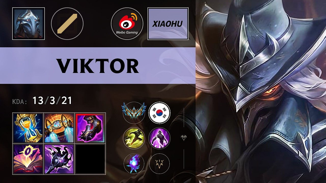 (WBG Xiaohu) Viktor Mid vs Sylas - KR Challenger Patch 26.13