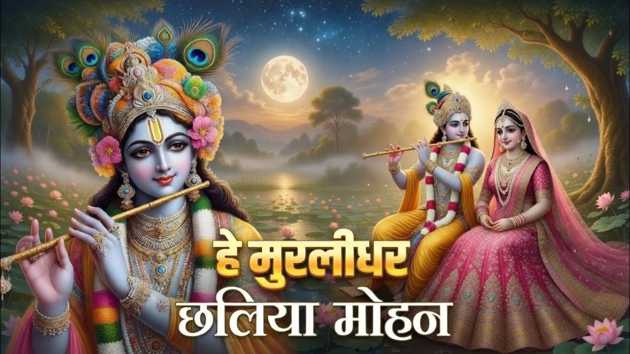 हे मुरलीधर छलिया मोहन | He Murlidhar Chhaliya Mohan | सुनते ही सारी टेंशन खत्म हो जाएगी | New Bhajan