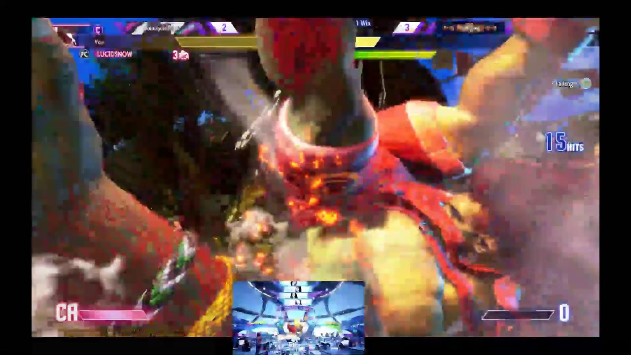 SF6 RANK stream Sniped Session Lucidsnow Blanka vs Session Fixlowtigershot Sagat 