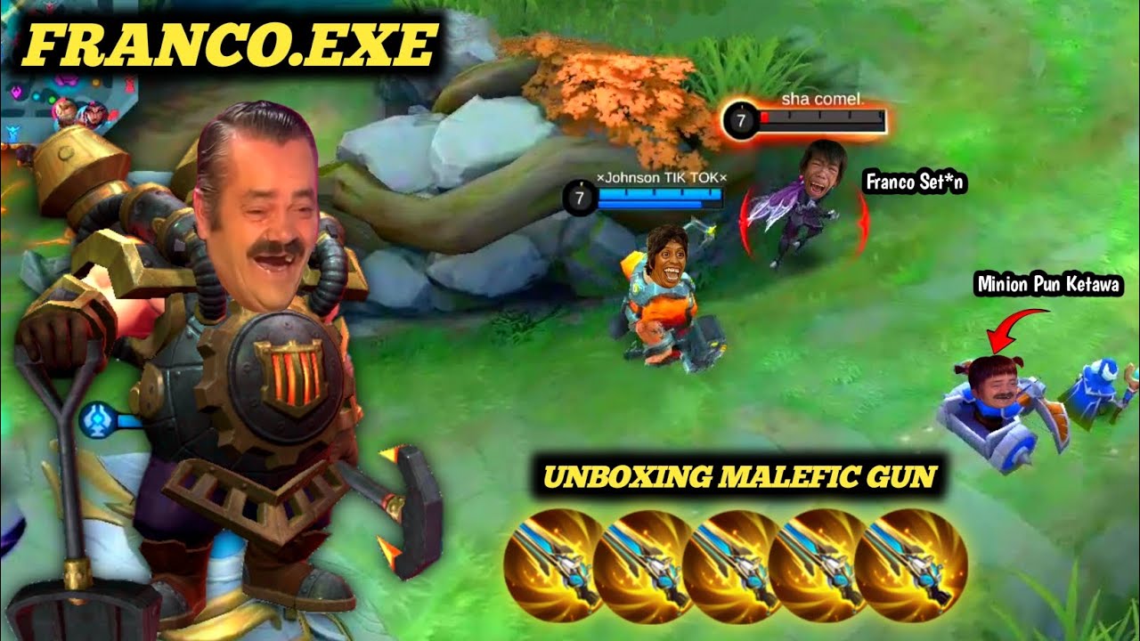 FRANCO.EXE || FRANCO FULL MALEFIC GUN BIKIN YUZONG KAPOK 🤣