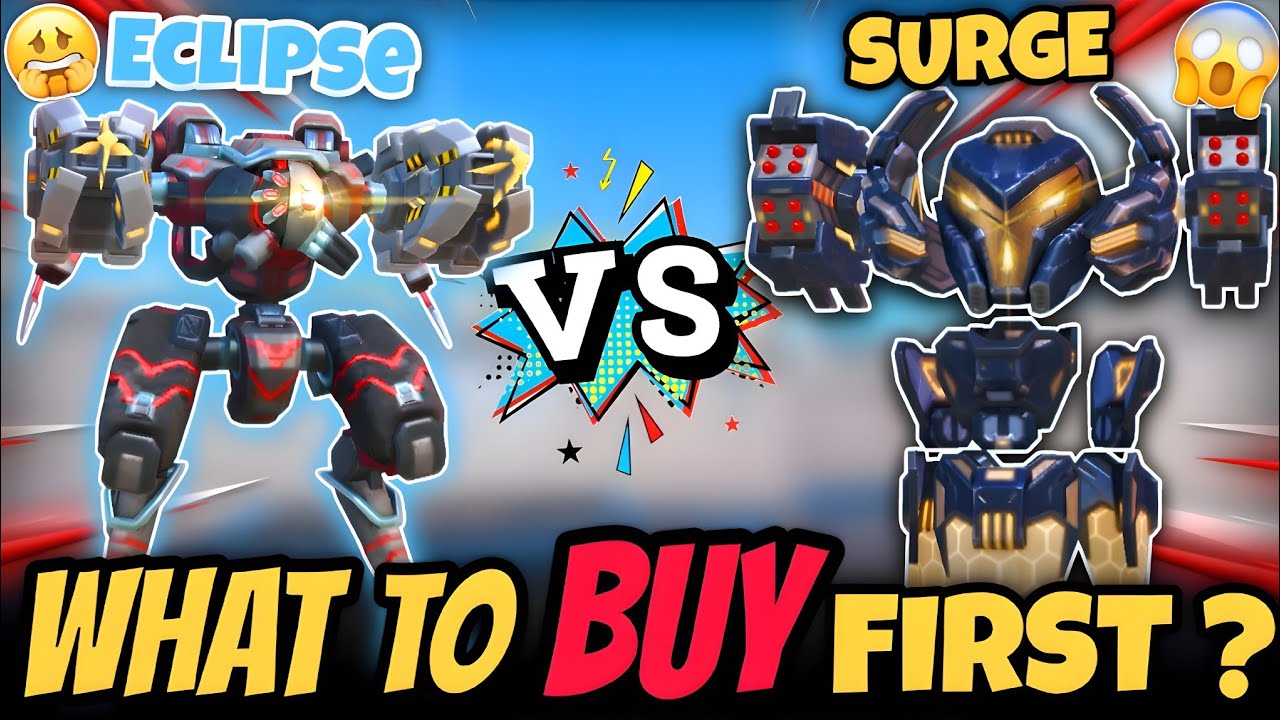 ECLIPSE vs SURGE - What Should You BUY 2025? 🤔 || FULL GUIDE - Mech Arena