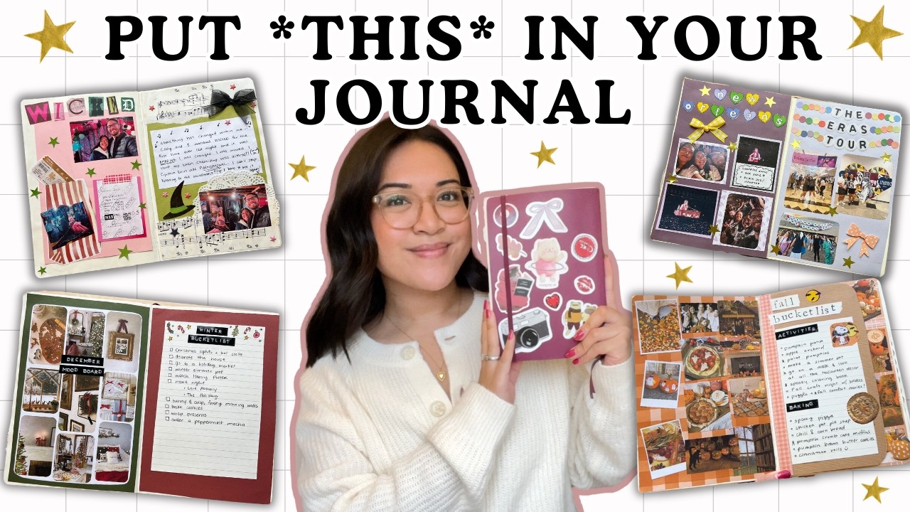 JOURNAL WITH ME // Start of the month journal ideas, December journal set up & journal flip through