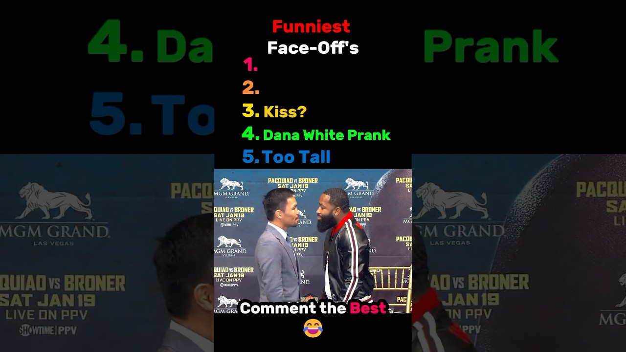 Funniest Face-Off's 😂 #top5 #funny #viralvideo #shorts #fyp #faceoff #ufc
