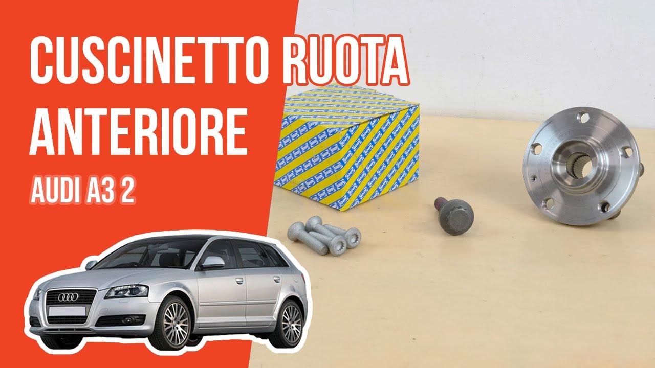 Sostituzione Cuscinetto Ruota Anteriore anteriori Audi A3 2 🚗
