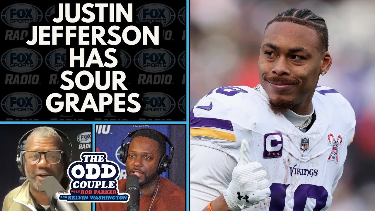 Justin Jefferson Sounds Salty About Sam Darnold | Rob Parker Reacts
