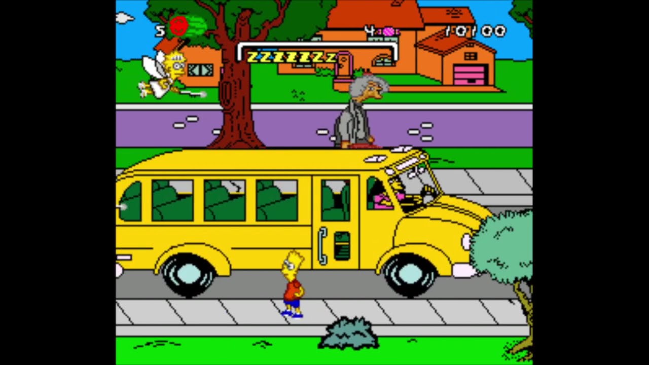 The Simpsons: Bart's Nightmare (SNES) Full Play