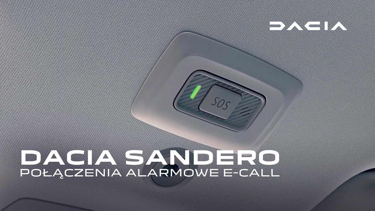 Dacia Sandero | Połączenia alarmowe E-CALL