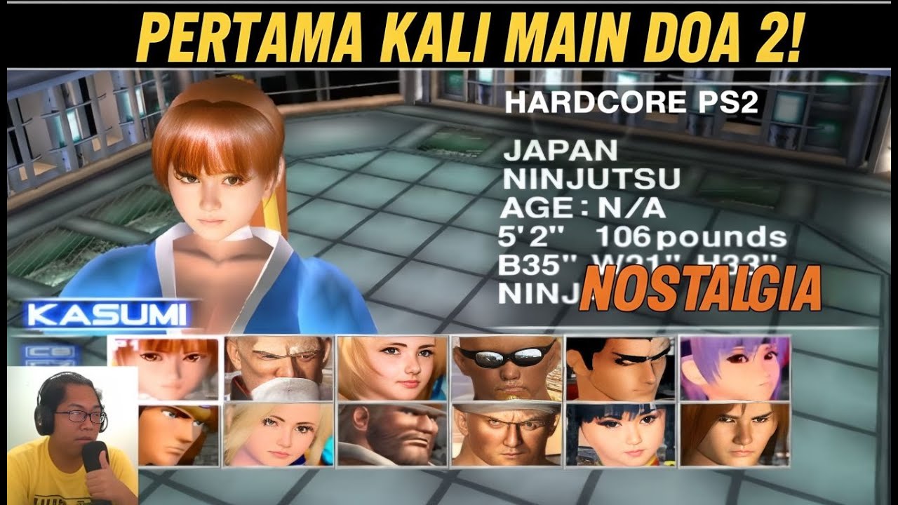 CUMA ADA SATU DI PS2?! Nyobain Dead or Alive 2 Hardcore Pertama Kali!