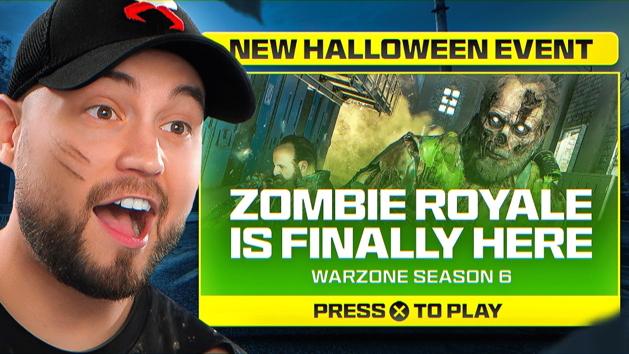 Warzone's NEW ZOMBIE ROYALE MODE UPDATE is HERE! (Season 6 Event)