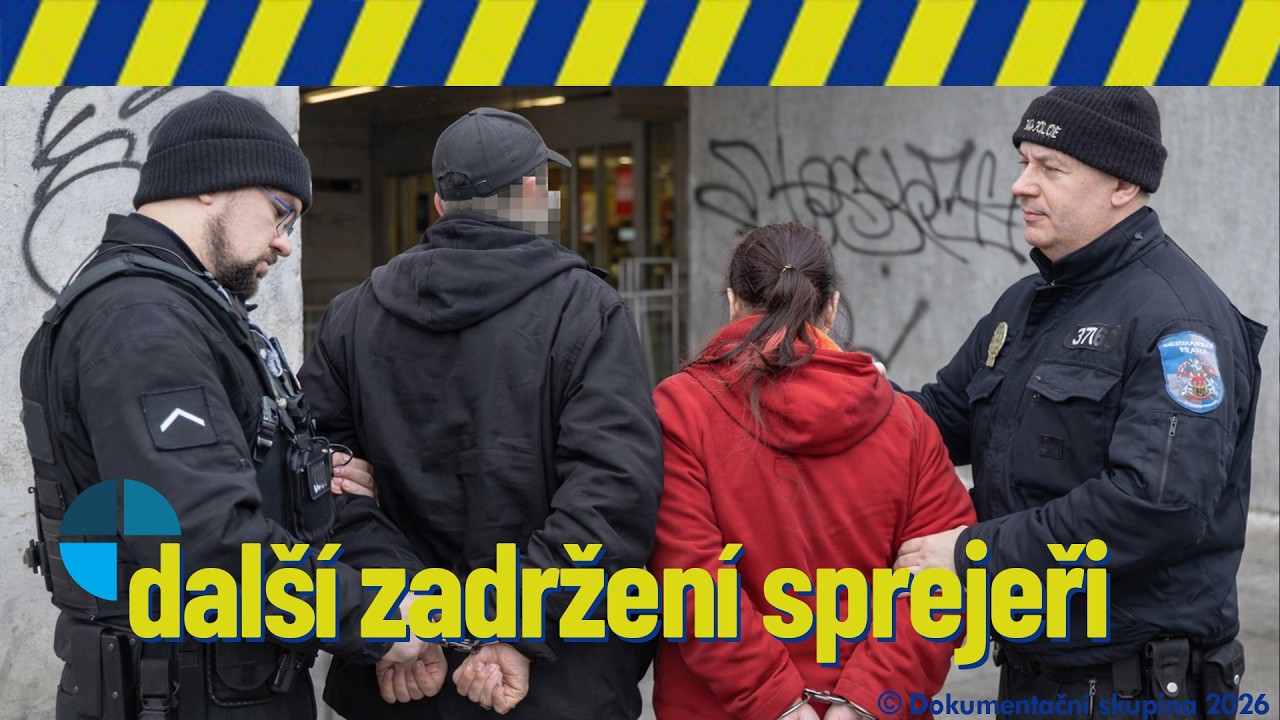 Další dva zadržení sprejeři