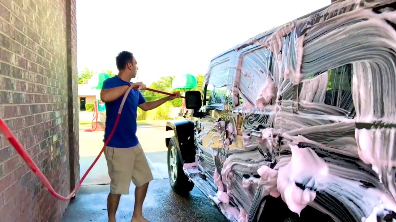 Self Service Car Wash In USA | Indian Vlogger | Hindi Vlog | This Indian
