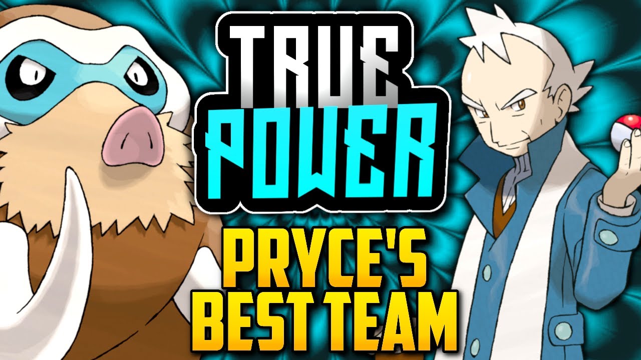 WHAT IS PRYCE'S BEST POSSIBLE TEAM!? Gym Leader Pryce's Evolution In The Pok&eacute;mon Games [TRUE POWER]