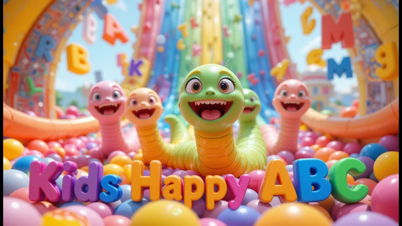 A–Z Alphabet with Bright Colors ✨ | Early Learning Video for Toddlers