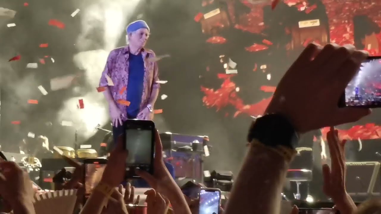 Happy - The Rolling Stones - Madrid - 1st June 2022 - song no.10