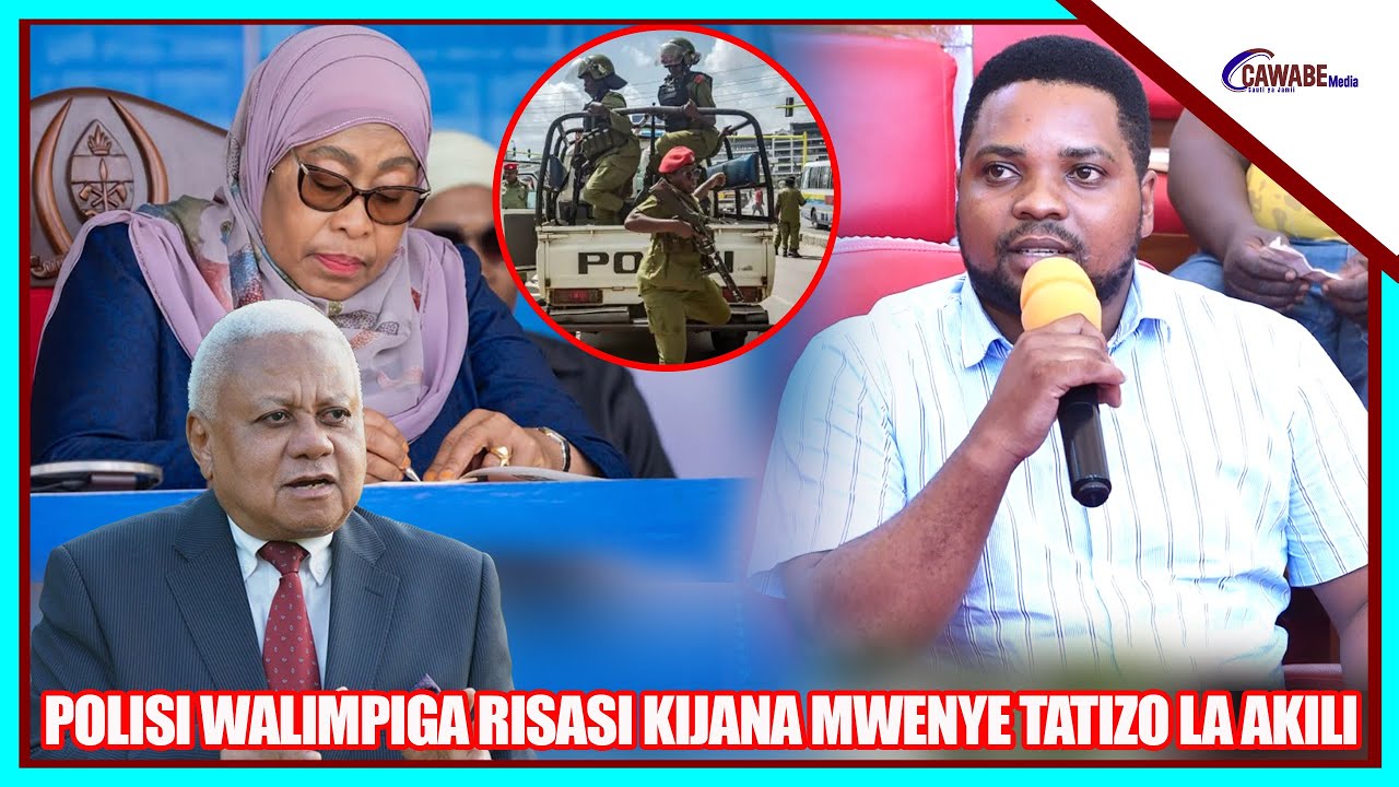 MWENYEKITI WA MTAA ASIMULIA MBELE YA TUME KIJANA MWENYE TATIZO LA AKILI KUPIGWA RISASI NA POLISI