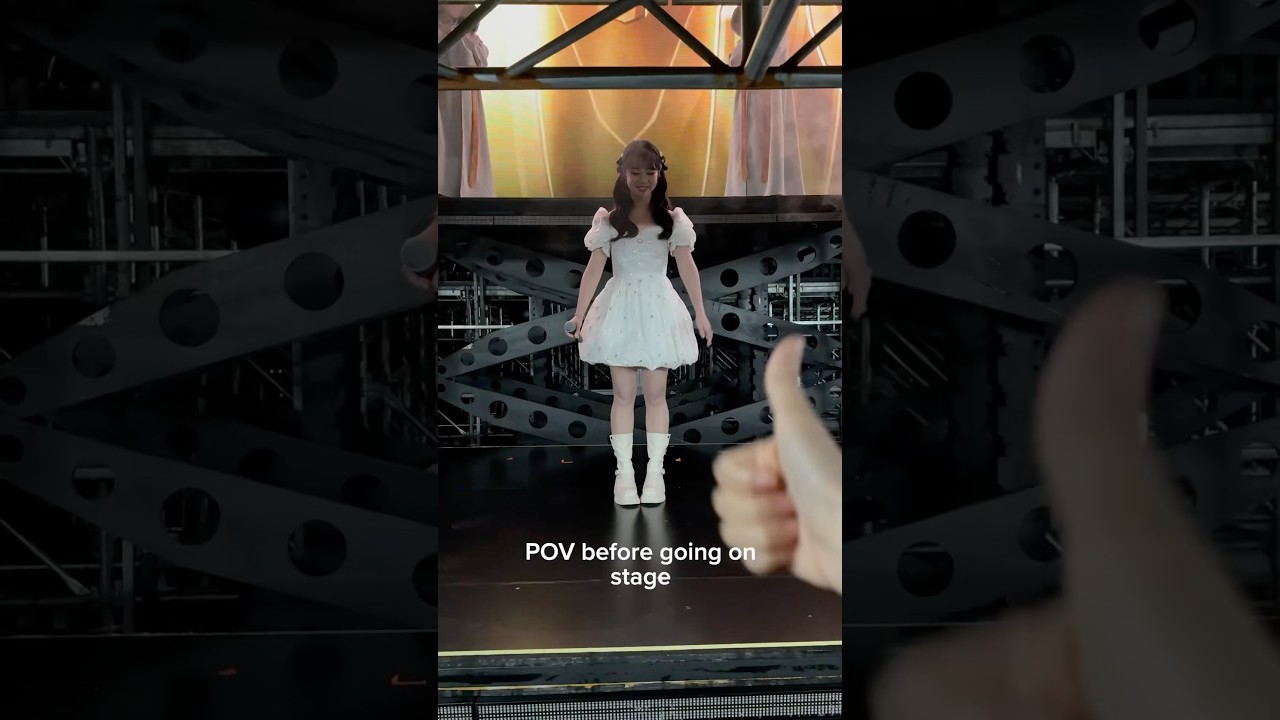 backstage vs audience POV 🌟 