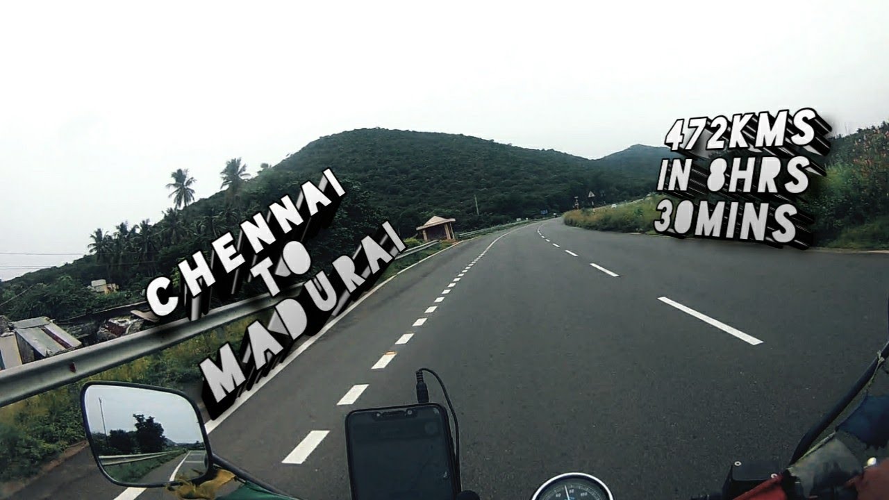 Chennai to Madurai | Solo Bike Ride | 472KMS| Post Lockdown| Avenger Street 150| Tamil Vlog