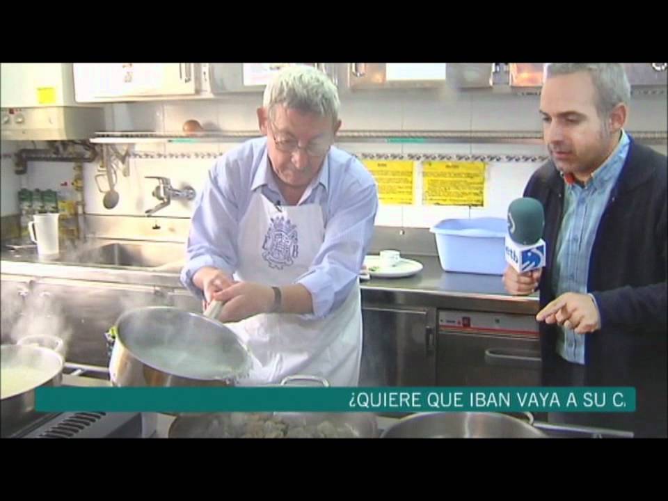 JJ Castillo cocina en Euskal Billera Arroz con almejas