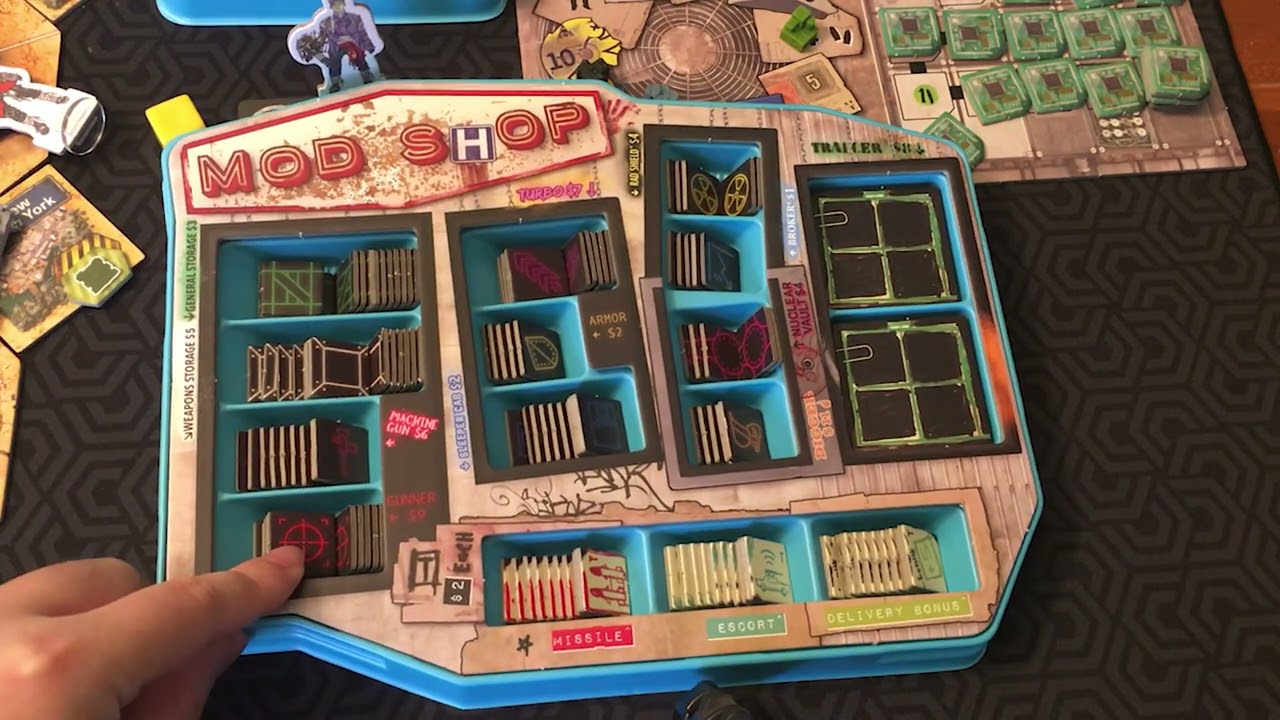 Board Game Reviews Ep #124: WASTELAND EXPRESS DELIVERY SERVICE