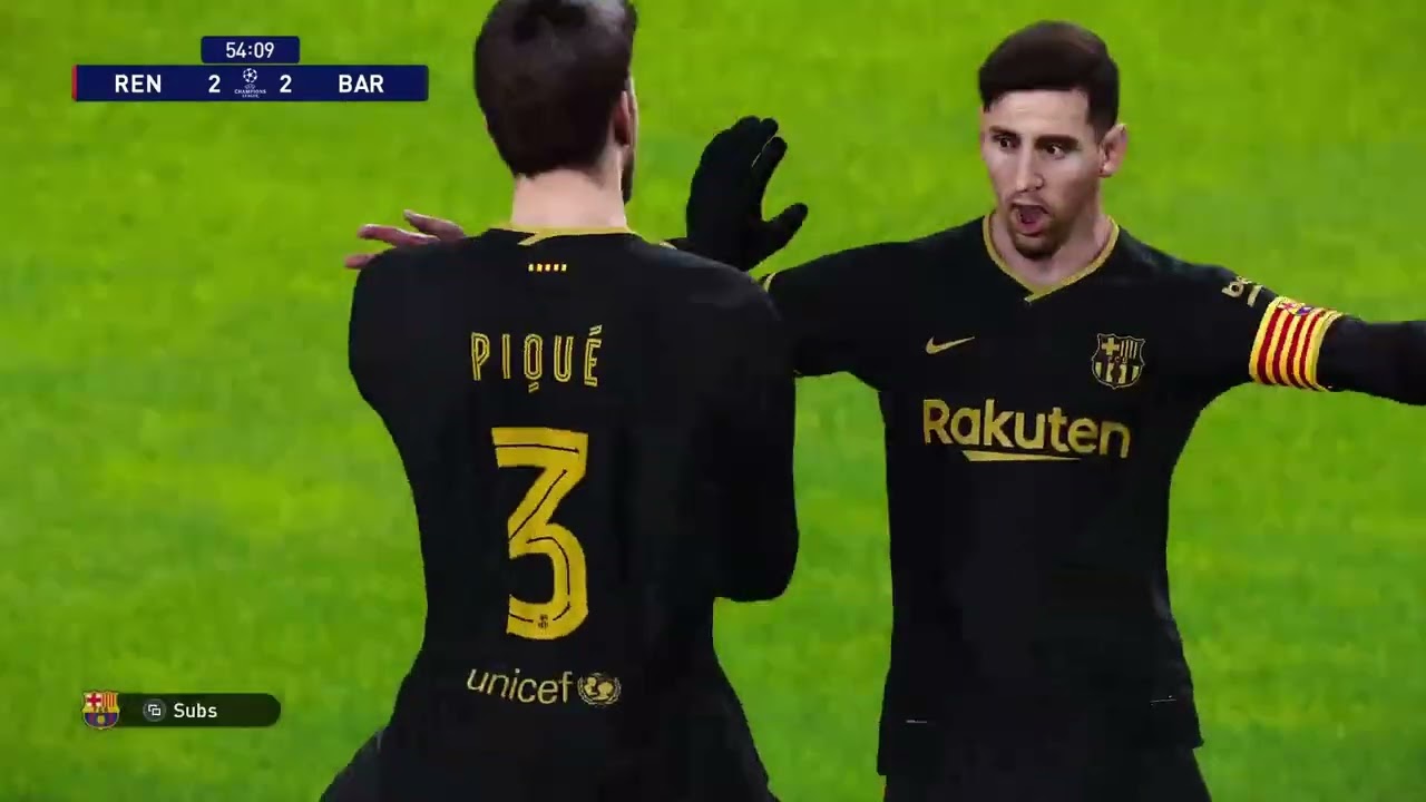 UCL - Barcelona vs Rennes