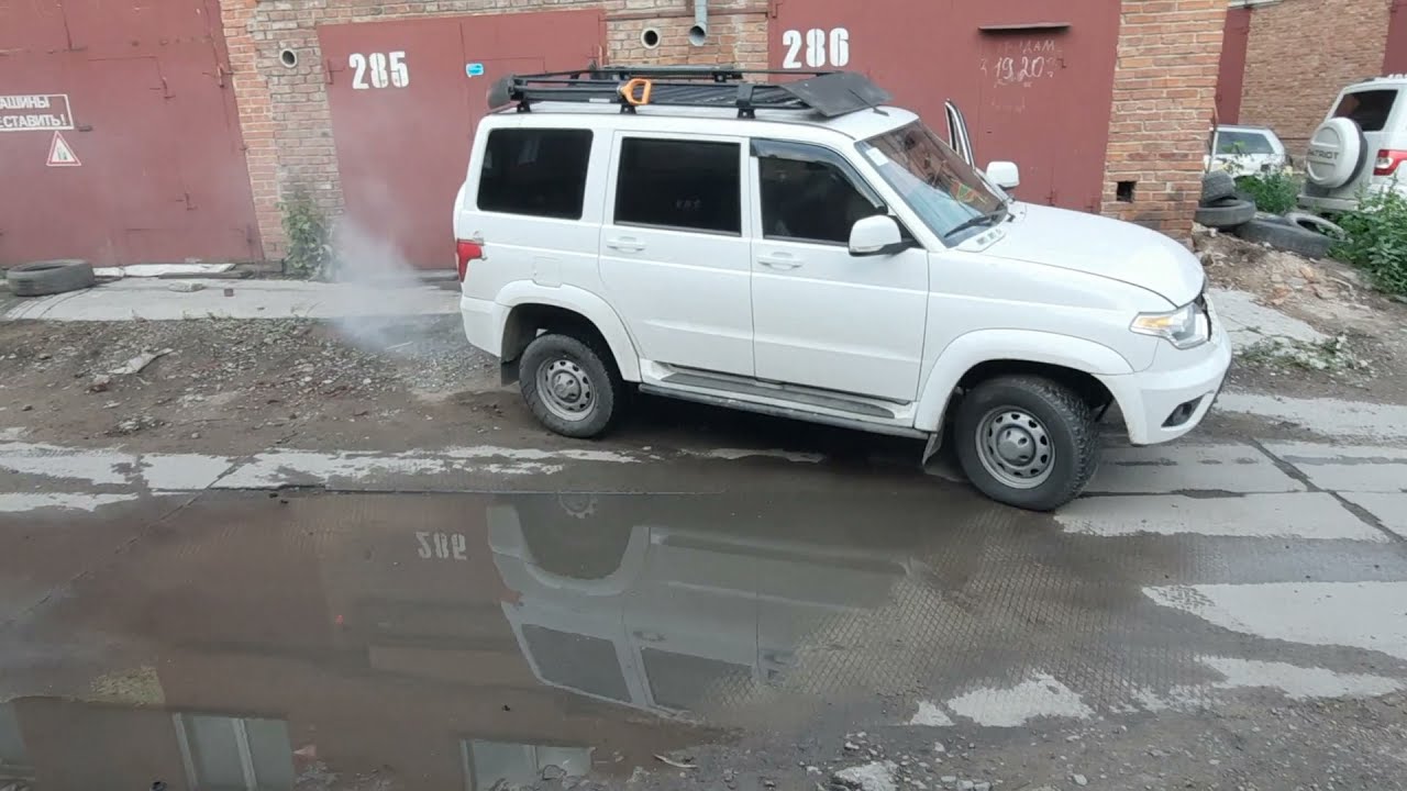 Димексид в УАЗ Патриот для раскоксовки Ч1