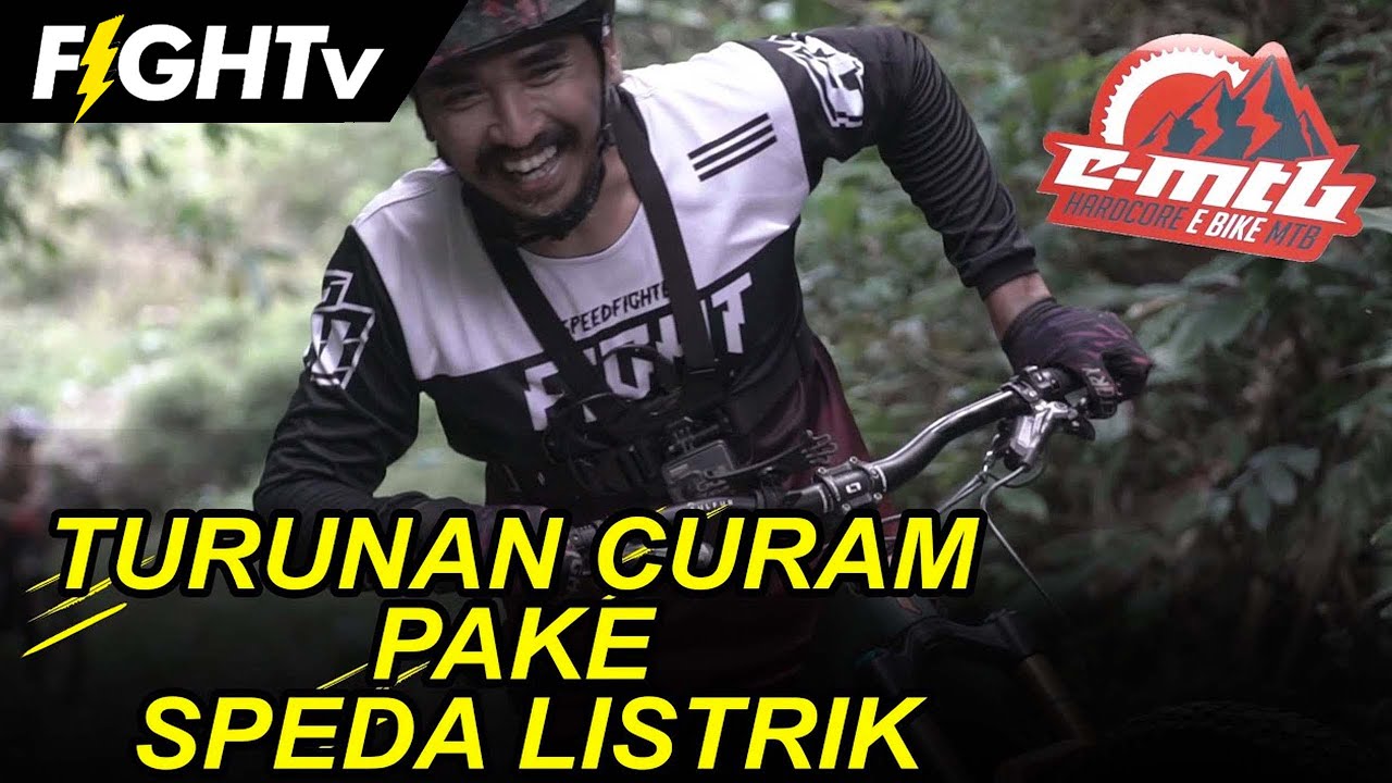 2 hari pake E-Bike di track semarang // E MTB INDONESIA //FIGHTv