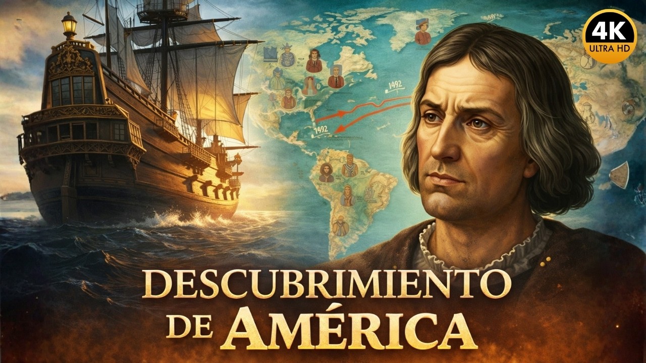 TODA la Historia del DESCUBRIMIENTO DE AMÉRICA Explicada al COMPLETO | Aprende Mientras Duermes