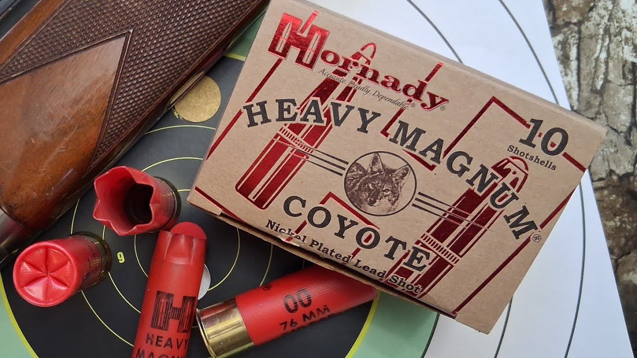 Hornady Heavy Magnum Coyote 00 buckshot