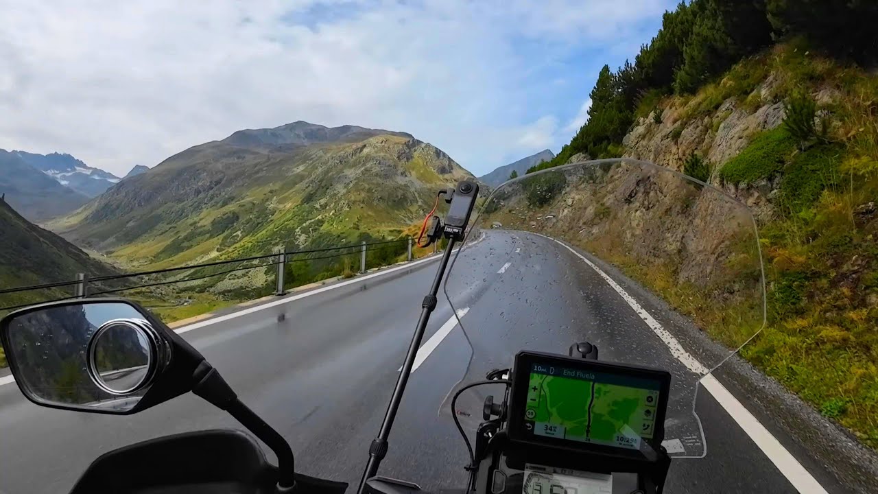 Riding Fluella Pass to Davos | Last Alpine Pass of the Tour