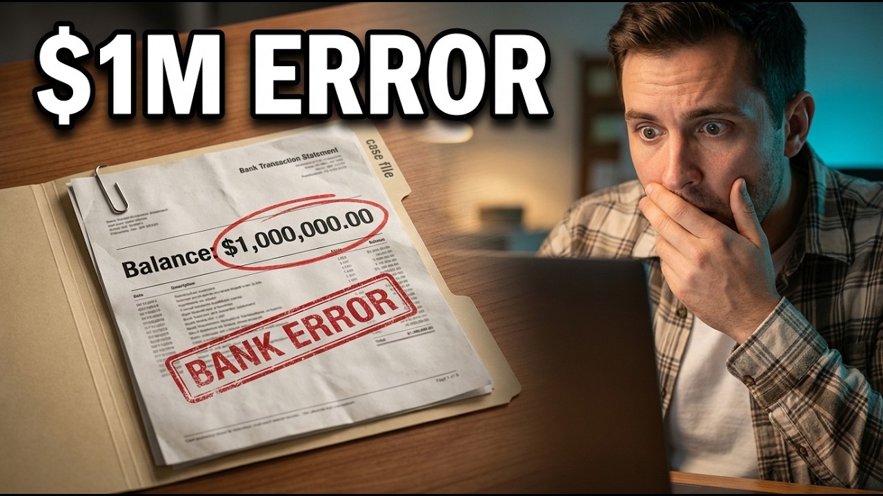A Bank Error Made Him a Millionaire Overnight
