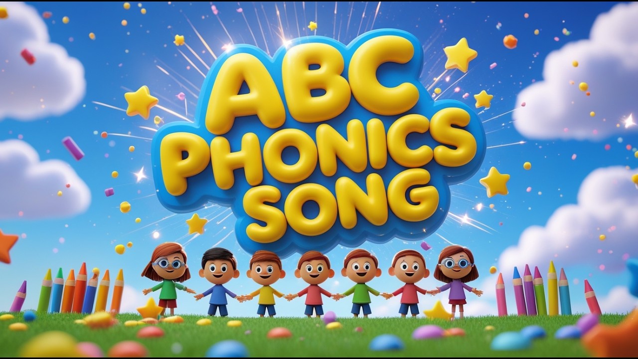 ABC Phonics Song 🎵 | Learn Alphabet Sounds A–Z | Fun Kids Learning Song