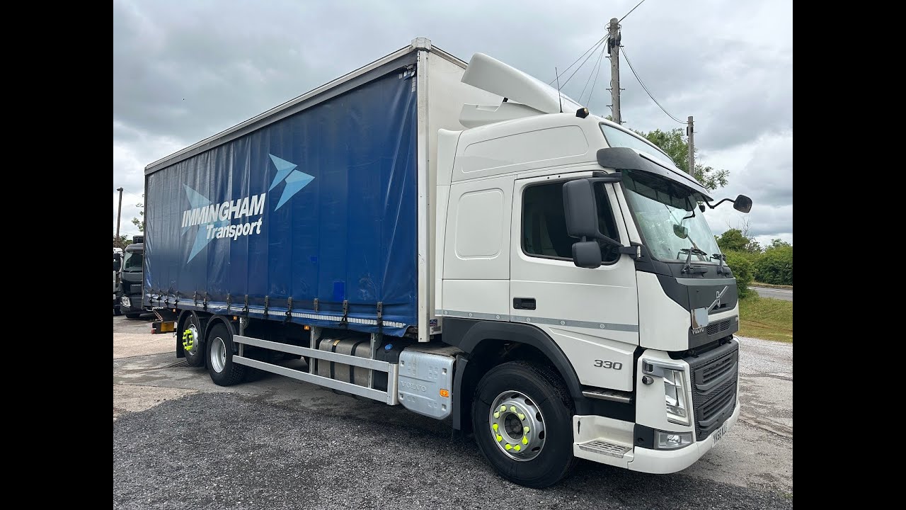 Volvo FM Globetrotter Curtain Sider For Sale!