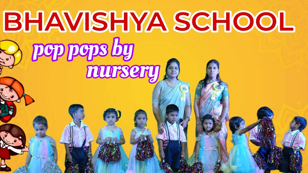 Bhavishya School annual day celebration | Pop pops performance by class - Nursery | 2025-26