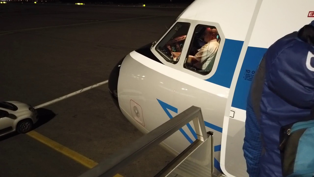 Condor flight Heraklion Crete to Frankfurt Airbus A320